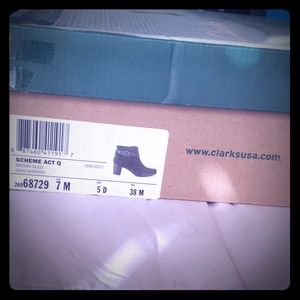 NWT Clark's Booties Size 7M